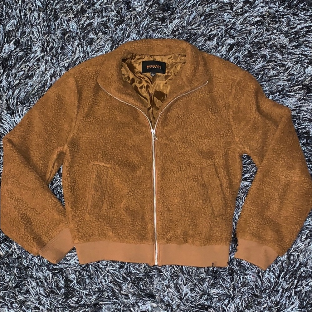 Brown Teddy Jacket